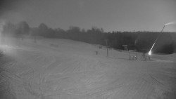 Sjezdovka skiareálu Hlubočky