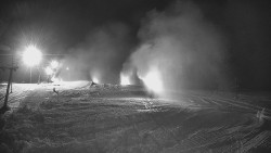 Sjezdovka skiareálu Hlubočky