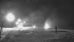 Sjezdovka skiareálu Hlubočky