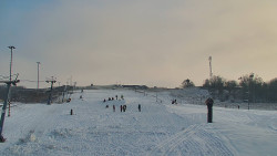 Sjezdovka skiareálu Hlubočky