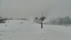 Sjezdovka skiareálu Hlubočky