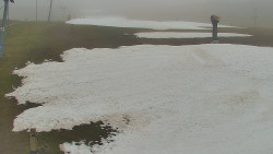 Sjezdovka skiareálu Hlubočky