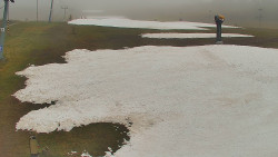 Sjezdovka skiareálu Hlubočky