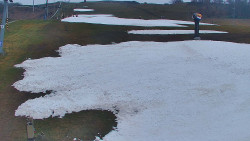 Sjezdovka skiareálu Hlubočky