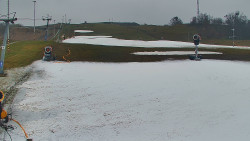 Sjezdovka skiareálu Hlubočky