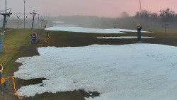 Sjezdovka skiareálu Hlubočky