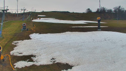 Sjezdovka skiareálu Hlubočky