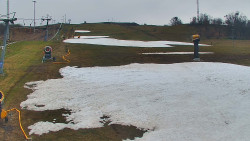 Sjezdovka skiareálu Hlubočky