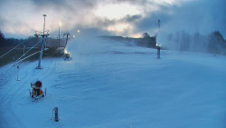 Sjezdovka skiareálu Hlubočky