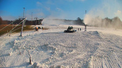 Sjezdovka skiareálu Hlubočky