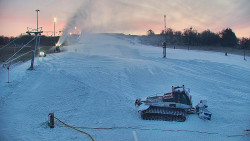 Sjezdovka skiareálu Hlubočky