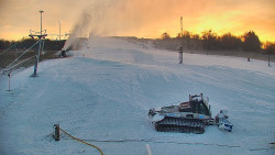 Sjezdovka skiareálu Hlubočky