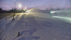 Sjezdovka skiareálu Hlubočky