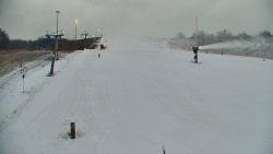 Sjezdovka skiareálu Hlubočky