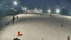 Sjezdovka skiareálu Hlubočky