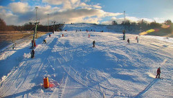 Sjezdovka skiareálu Hlubočky