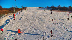 Sjezdovka skiareálu Hlubočky