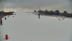 Sjezdovka skiareálu Hlubočky