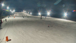 Sjezdovka skiareálu Hlubočky