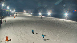 Sjezdovka skiareálu Hlubočky