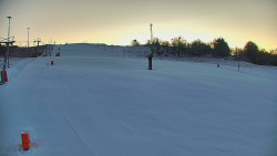 Sjezdovka skiareálu Hlubočky