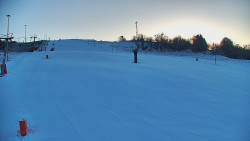 Sjezdovka skiareálu Hlubočky