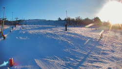 Sjezdovka skiareálu Hlubočky