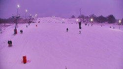 Sjezdovka skiareálu Hlubočky