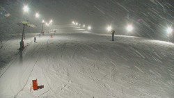 Sjezdovka skiareálu Hlubočky