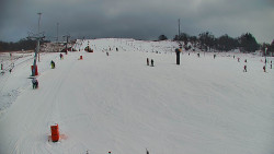 Sjezdovka skiareálu Hlubočky