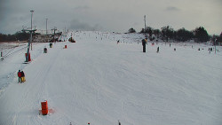 Sjezdovka skiareálu Hlubočky