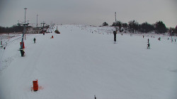 Sjezdovka skiareálu Hlubočky