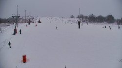 Sjezdovka skiareálu Hlubočky