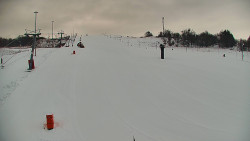 Sjezdovka skiareálu Hlubočky