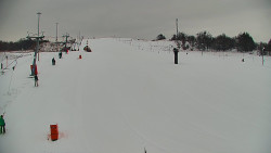 Sjezdovka skiareálu Hlubočky