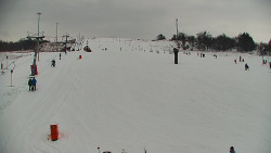 Sjezdovka skiareálu Hlubočky