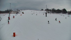 Sjezdovka skiareálu Hlubočky