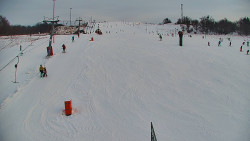 Sjezdovka skiareálu Hlubočky