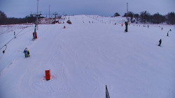 Sjezdovka skiareálu Hlubočky