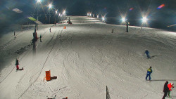 Sjezdovka skiareálu Hlubočky