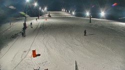 Sjezdovka skiareálu Hlubočky