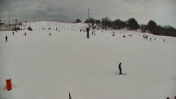 Sjezdovka skiareálu Hlubočky