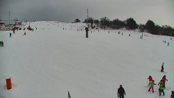 Sjezdovka skiareálu Hlubočky