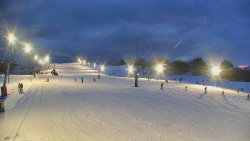 Sjezdovka skiareálu Hlubočky