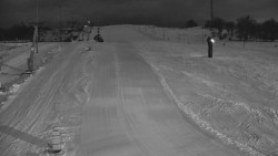 Sjezdovka skiareálu Hlubočky