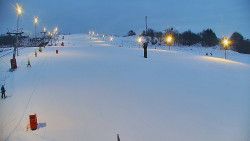 Sjezdovka skiareálu Hlubočky