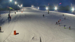 Skiareál Hlubočky - Sjezdovka skiareálu Hlubočky - 7.1.2026 v 16:45 Skiareál Hlubočky - Sjezdovka skiareálu Hlubočky - 7.1.2026 v 16:45