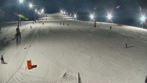 Skiareál Hlubočky - Sjezdovka skiareálu Hlubočky - 7.1.2026 v 17:45 Skiareál Hlubočky - Sjezdovka skiareálu Hlubočky - 7.1.2026 v 17:45