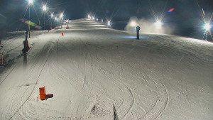 Skiareál Hlubočky - Sjezdovka skiareálu Hlubočky - 7.1.2026 v 20:45 Skiareál Hlubočky - Sjezdovka skiareálu Hlubočky - 7.1.2026 v 20:45