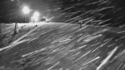 Sjezdovka skiareálu Hlubočky